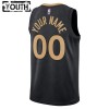 Maillot Enfant Toronto Raptors Personnalisable 2022-23 Nike City Edition Noir Swingman